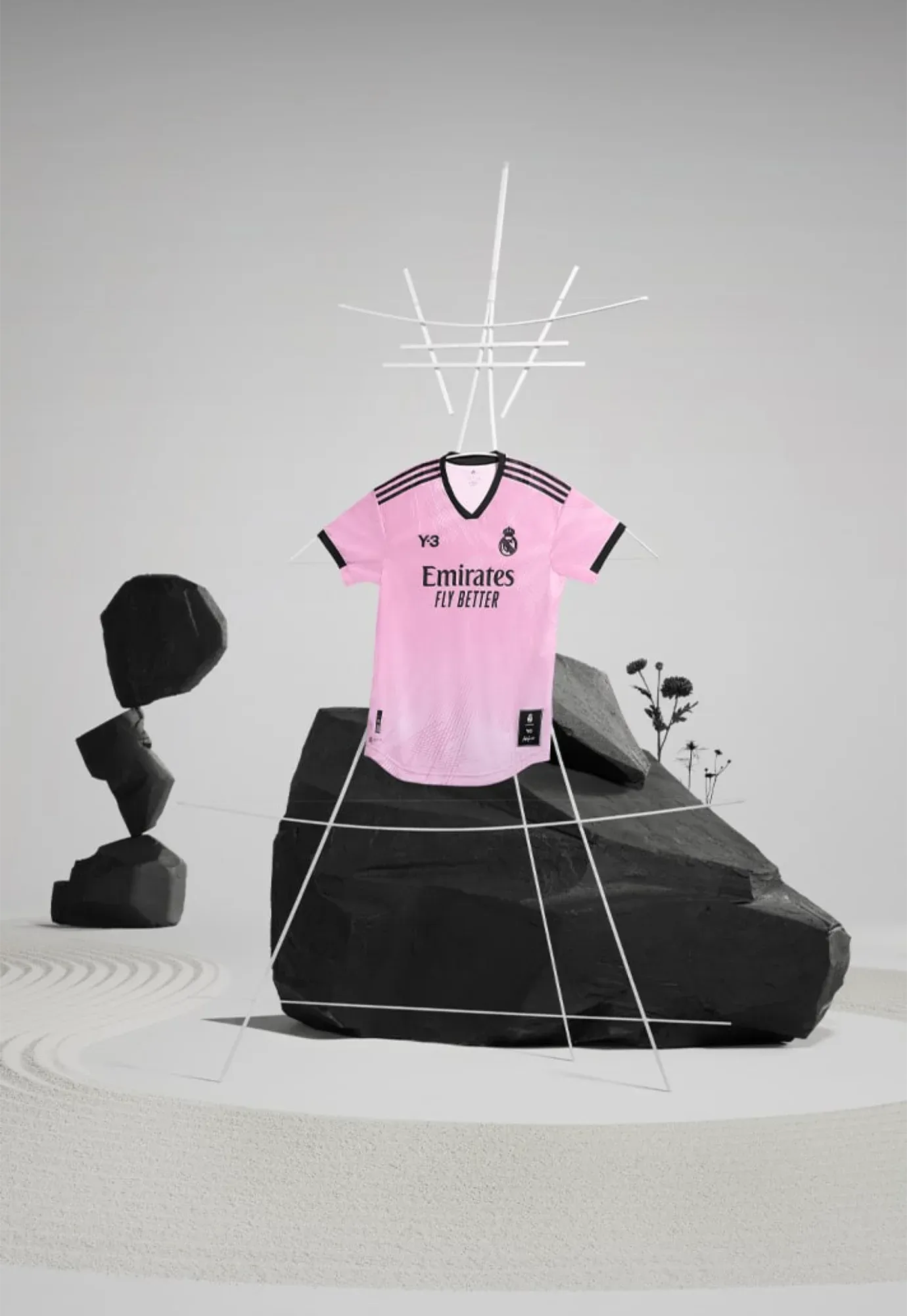 Yohji Yamamoto collection for Real Madrid in 2022 (Source: Soccerbible)
