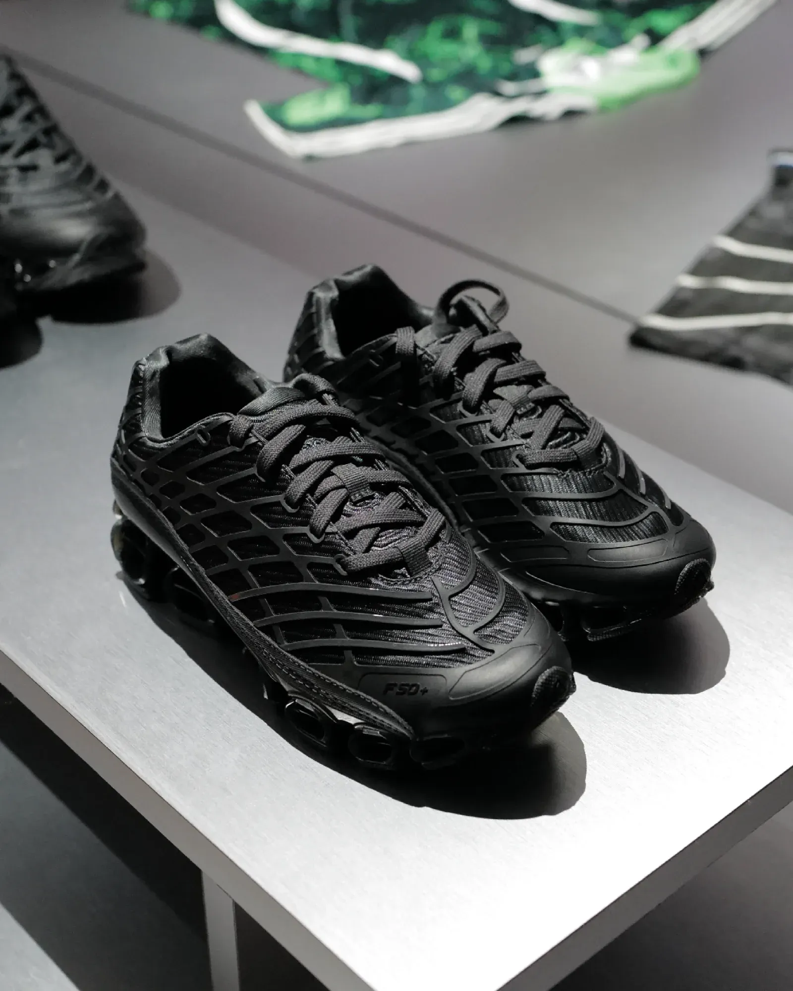 adidas F50 Megaride at JAH JAH Showroom during PFW 2025 (Source: ARCHIVE.pdf)
