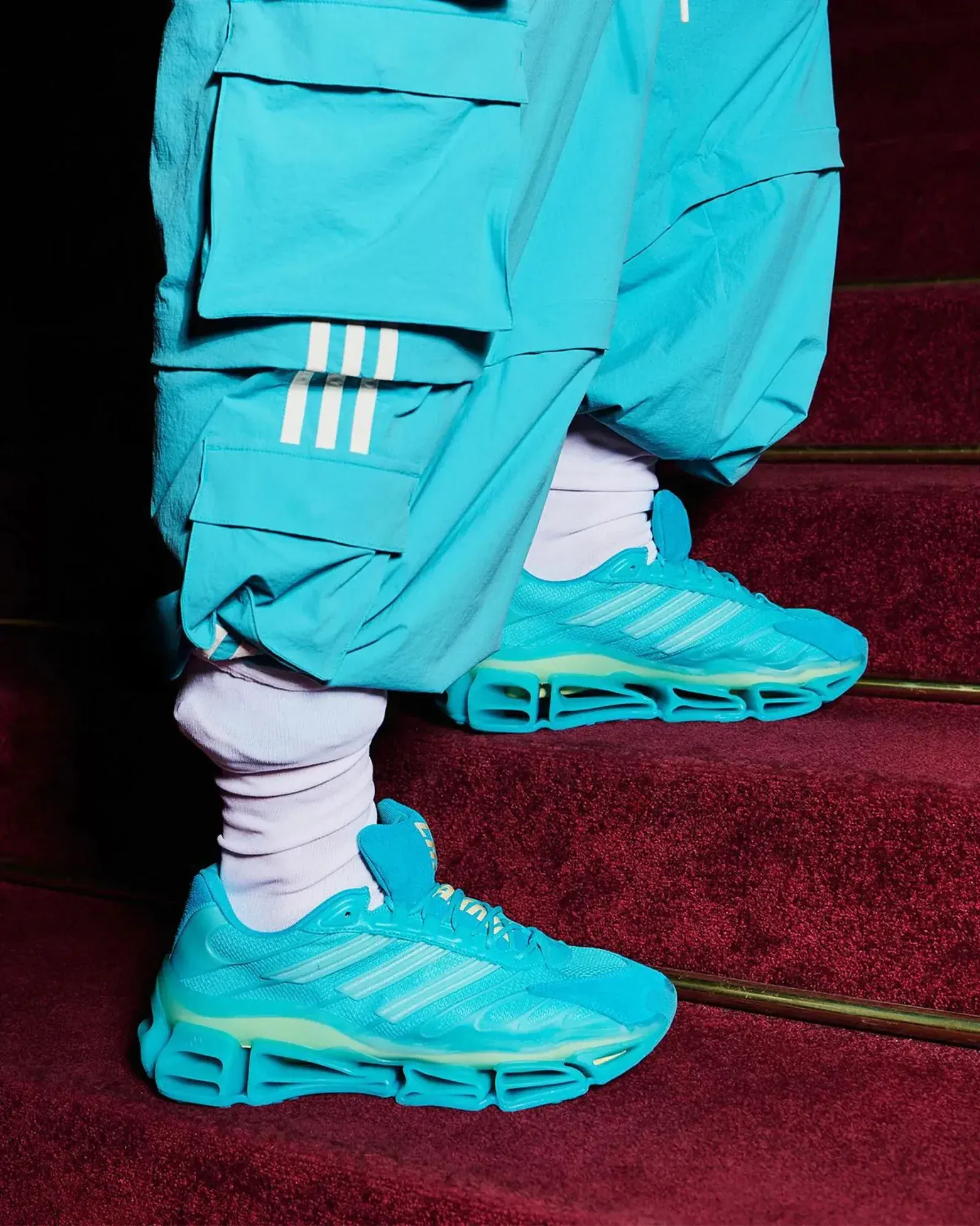 adidas Originals x Willy Chavarria ‘Megaride AG’ for S/S ’26 collection (Source: Le site de la sneakers)