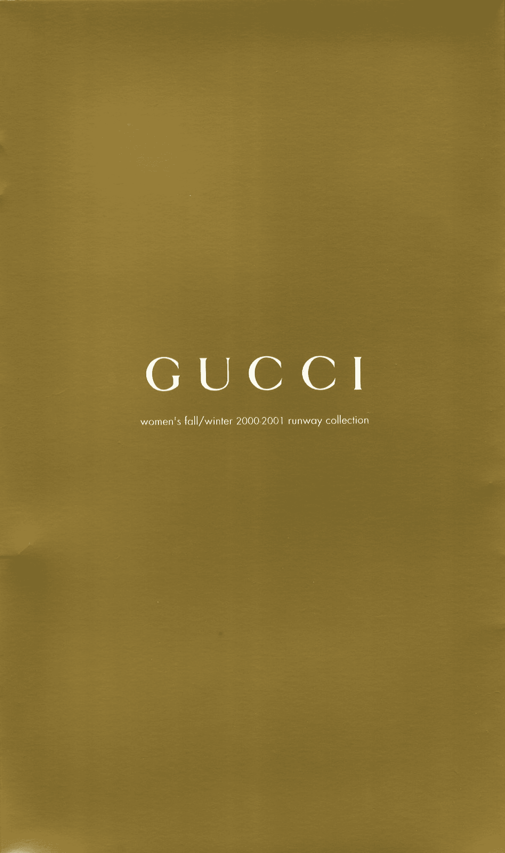 header photo from 'Gucci A/W00 Womenswear Lookbook'