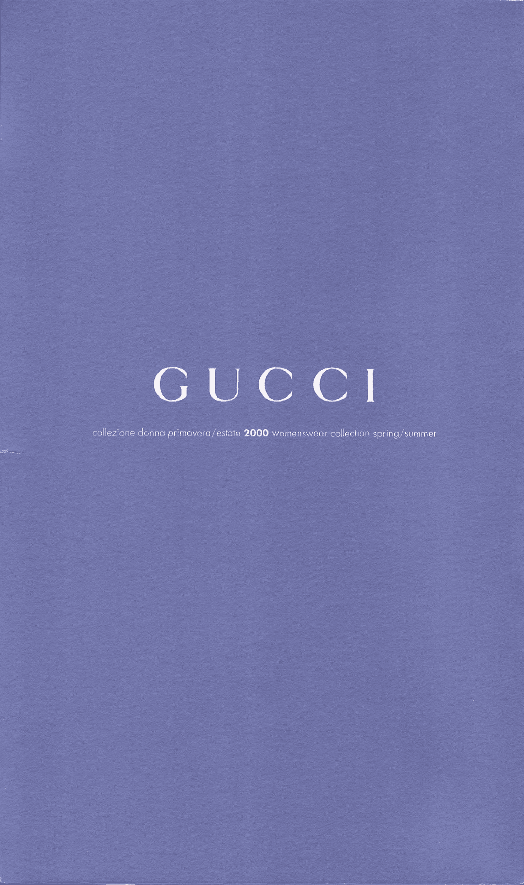 header photo from 'Gucci S/S00 Womenswear Lookbook'