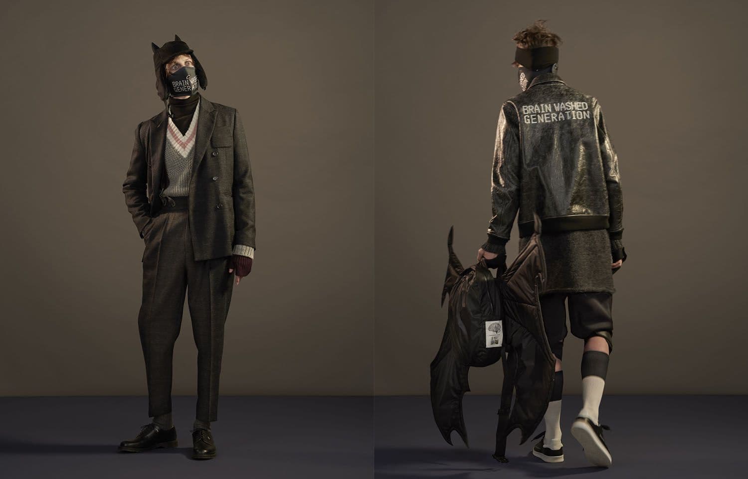 Undercover A/W 2018 'BRAINWASHED GENERATION'. Original Source: Undercover Website.