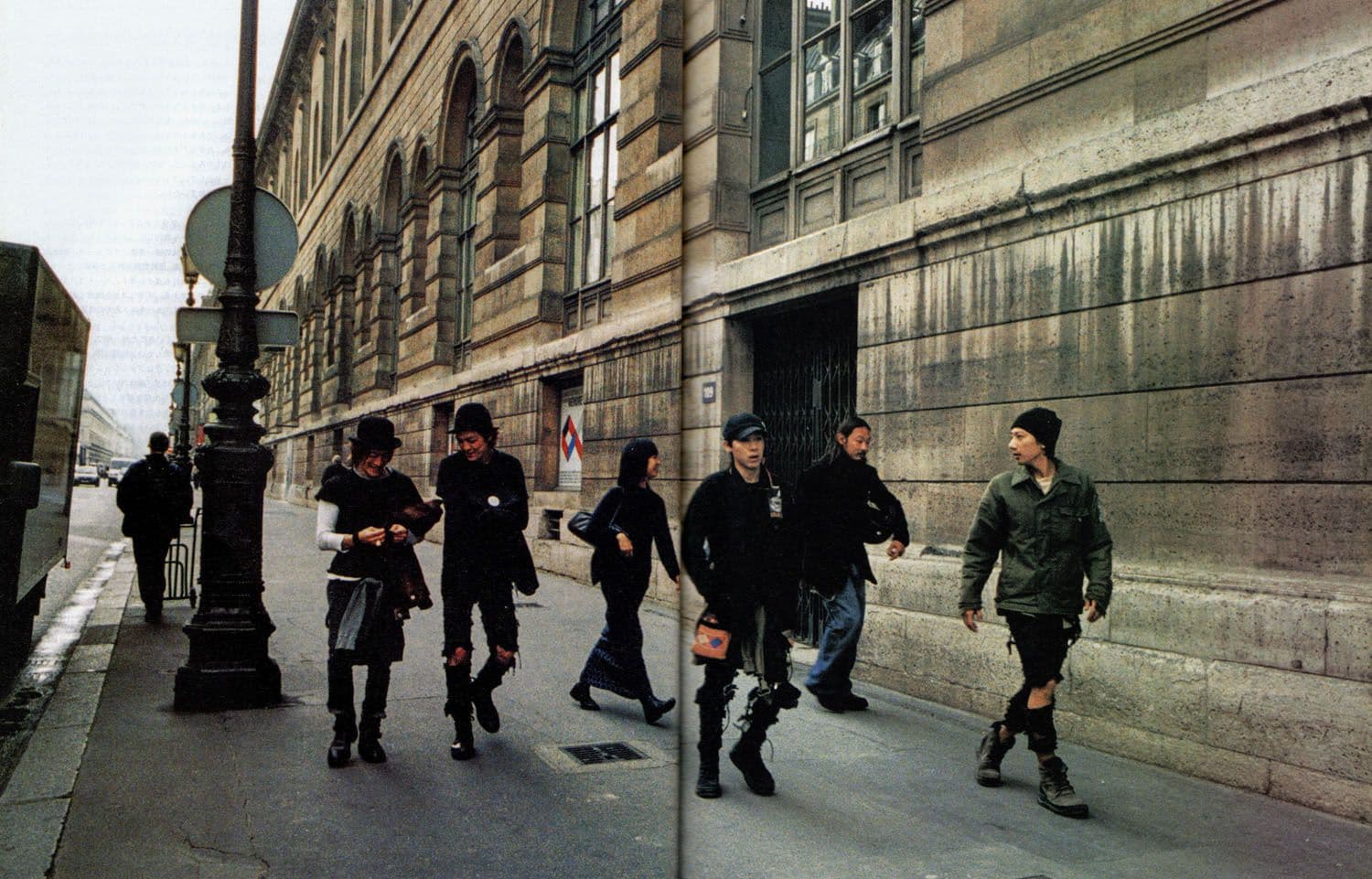 Undercover S/S 2003 'SCAB' images, provided by My Clothing Archive. Source: Relax Magazine.