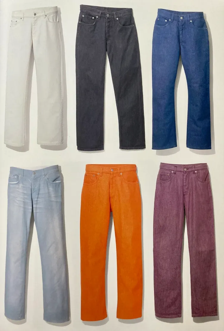 Helmut Lang pieces from 1986-2005, via printings.jp